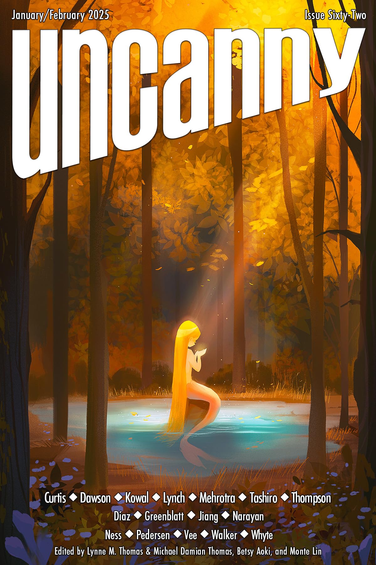 Cover of Uncanny Magazine, January-February 2025