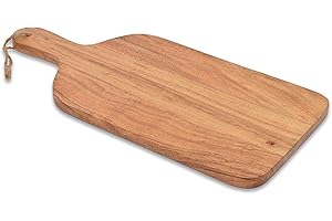 Acacia Wood Paddle Cutting Boards: Compact Charcuterie Delights for Enhanced Culinary Experiences