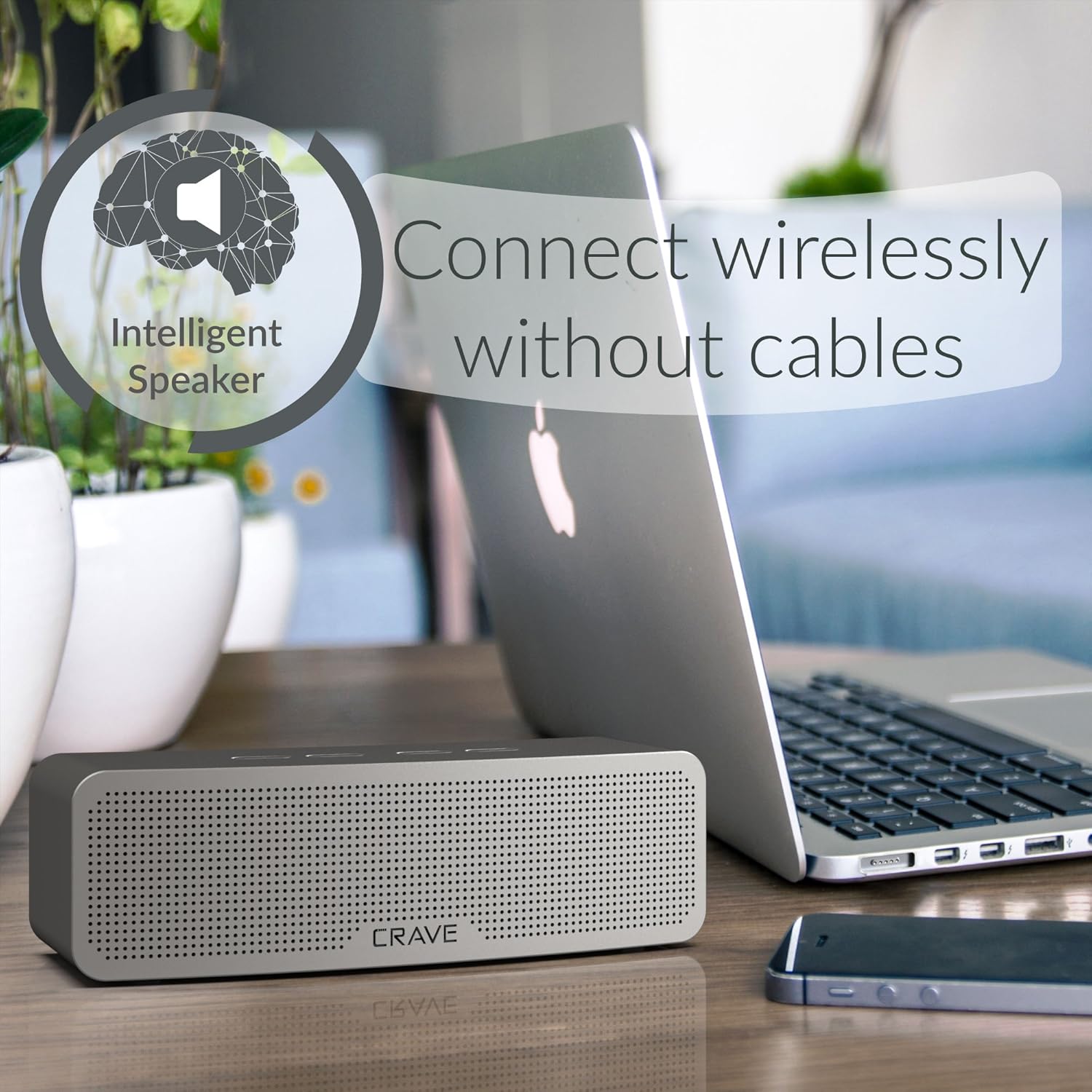 Best Cyber Deals 🔥 Crave Curve Portable Bluetooth Wireless Intelligent Speaker with Enhanced Bass, Built-in Microphone and Speakerphone 70% Off Everything Crave Curve Portable Bluetooth Wireless Intelligent Speaker with Enhanced Bass, Built-in Microphone and Speakerphone