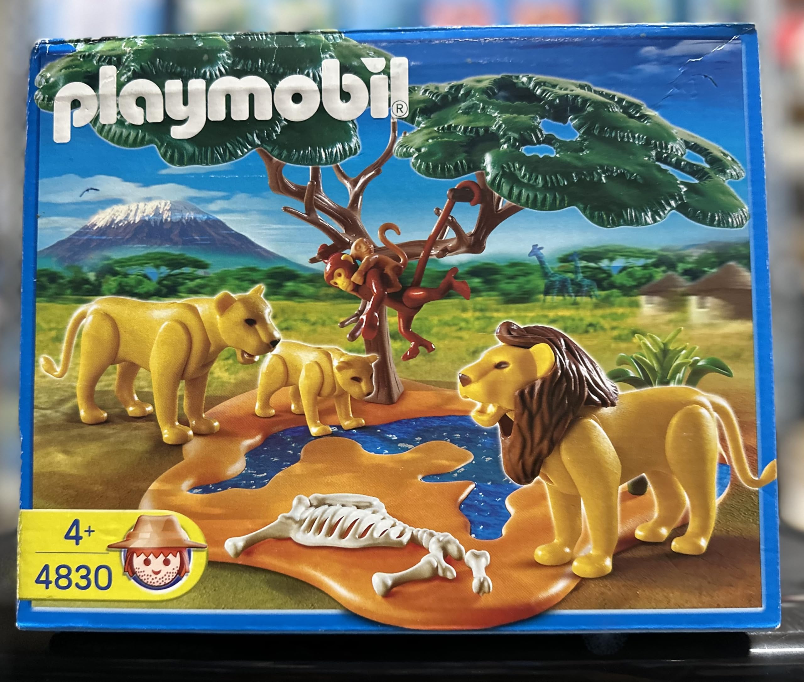 Playmobil Africa 4830 Leone con Scimmia