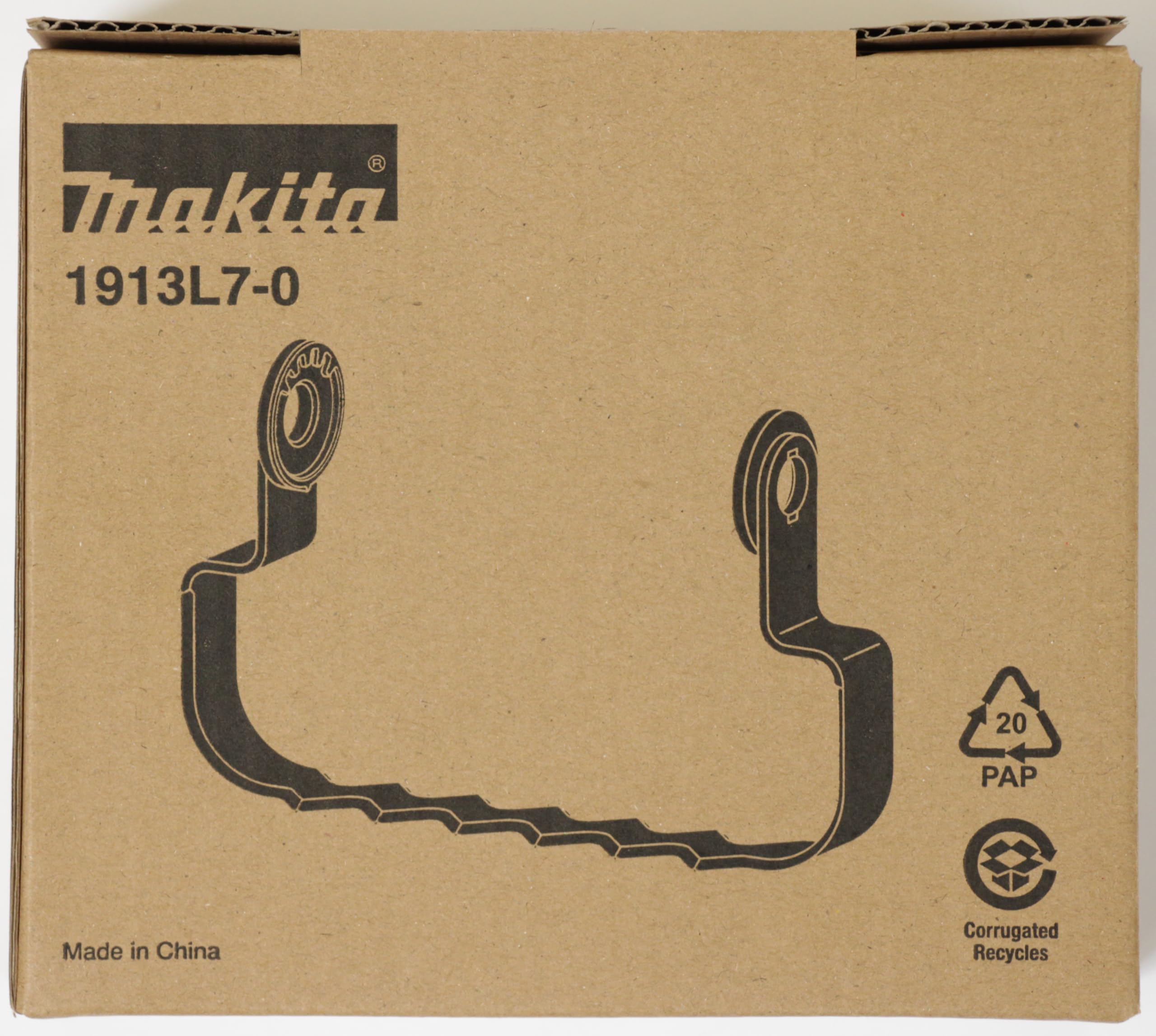 Makita Hoja de azada de tierra de 17 cm, color negro