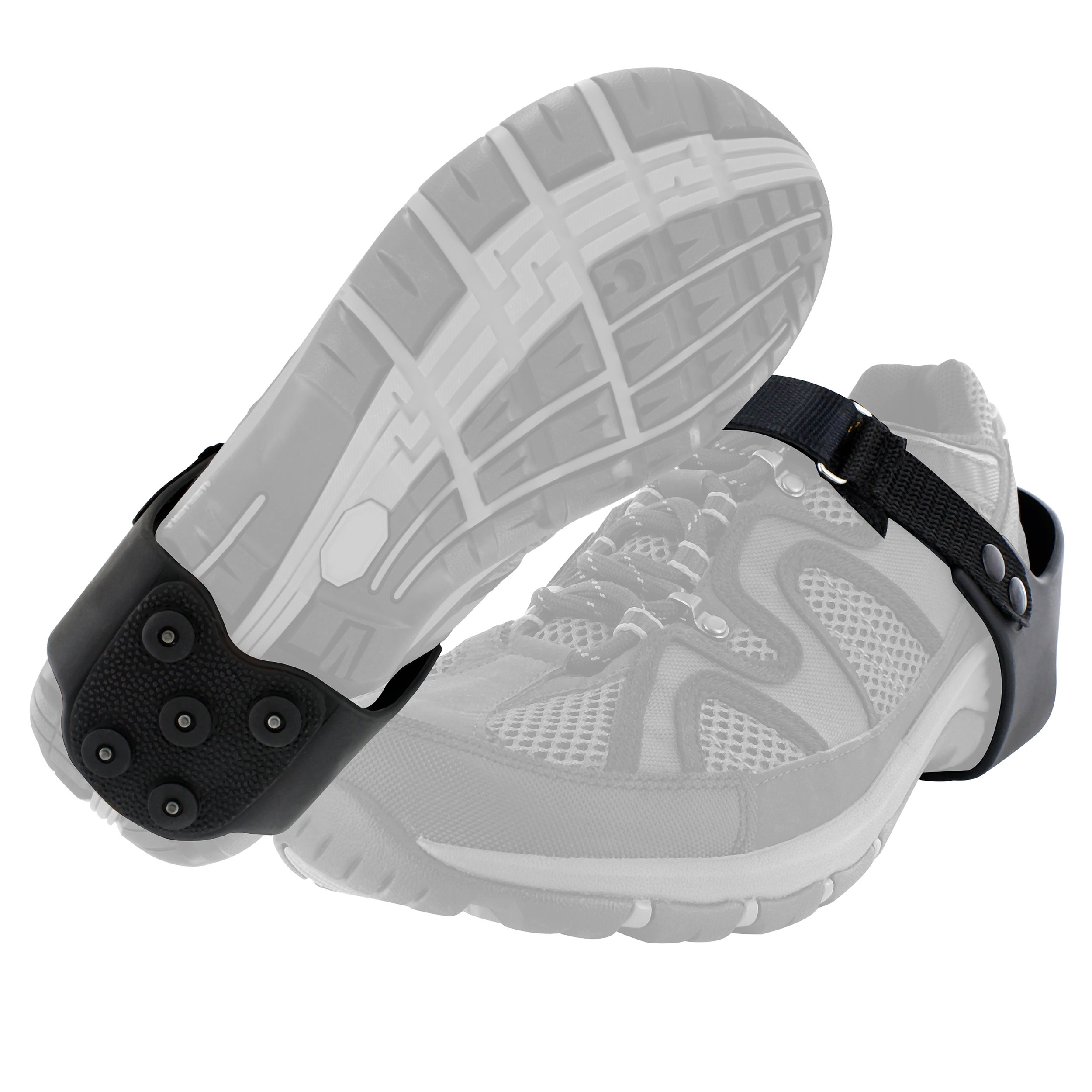 YakTraxHeeltrax Heel-Only Traction Cleats for Walking on Ice and Snow (1 Pair)