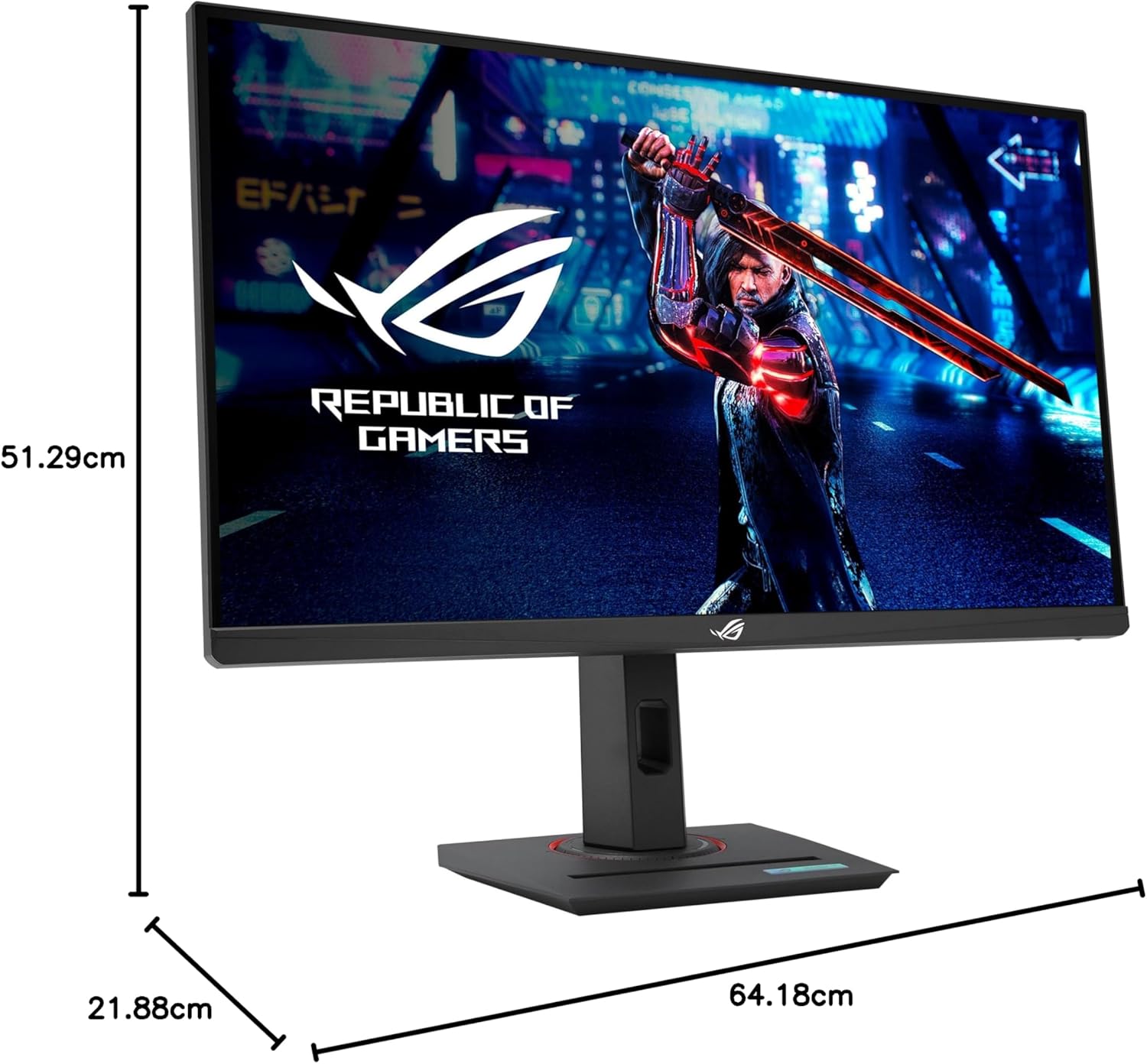 ROG Strix XG27ACS Monitor Gaming da 27ÔÇØ pollici 2560x1440 - Monitor - Immagine 6