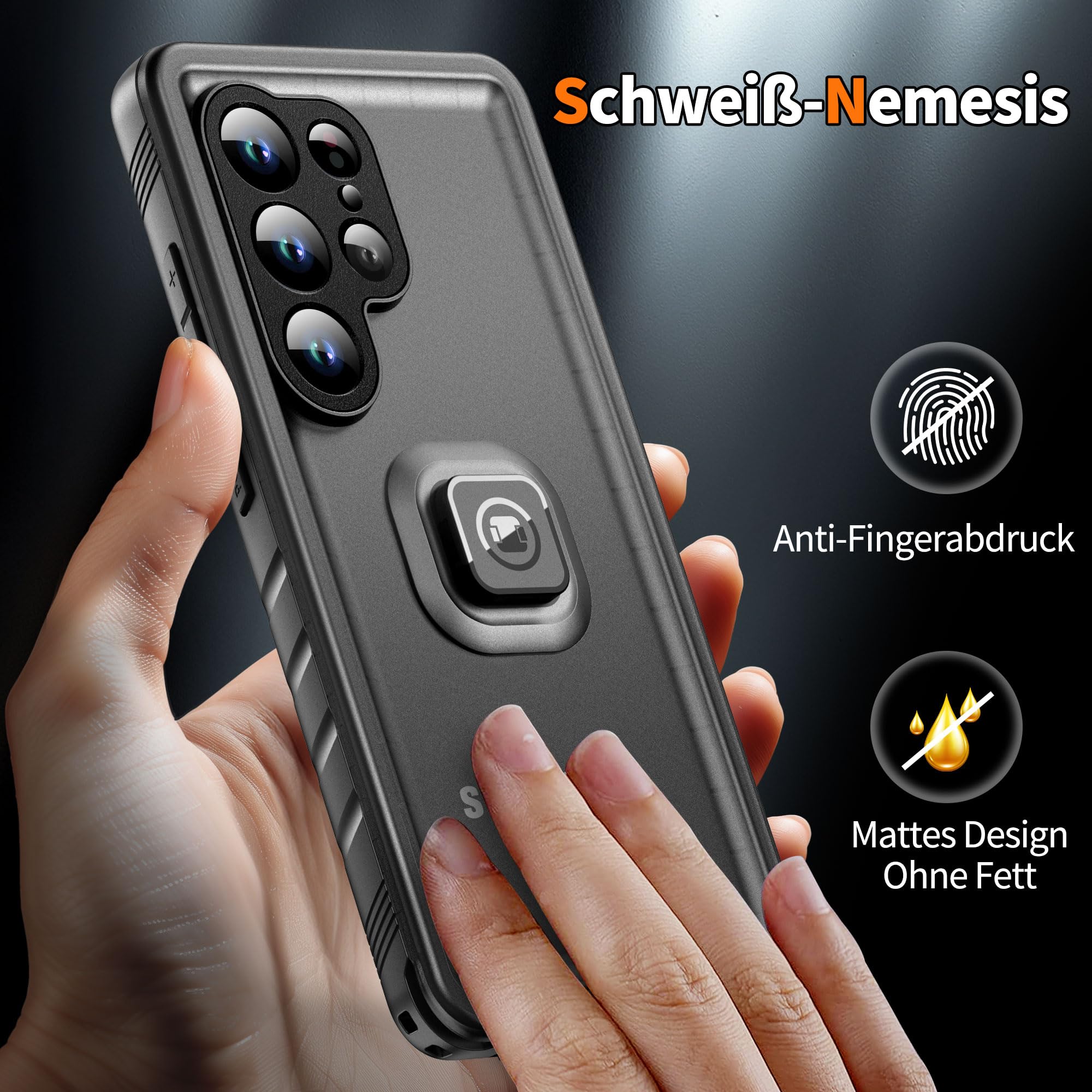 Cozycase Wasserdicht Handyhalterung Fahrrad Für Samsung Galaxy S26 Ultra | Anti-Diebstahl Hülle Handy Halter Motorrad Lenker Rennrad Mtb Ebike Bike Phone Holder Mount Fahrradhalterung IP68 Waterproof