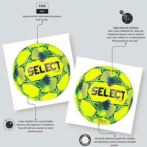 Miniatura 3 de SELECT X-Turf - Balón de fútbol