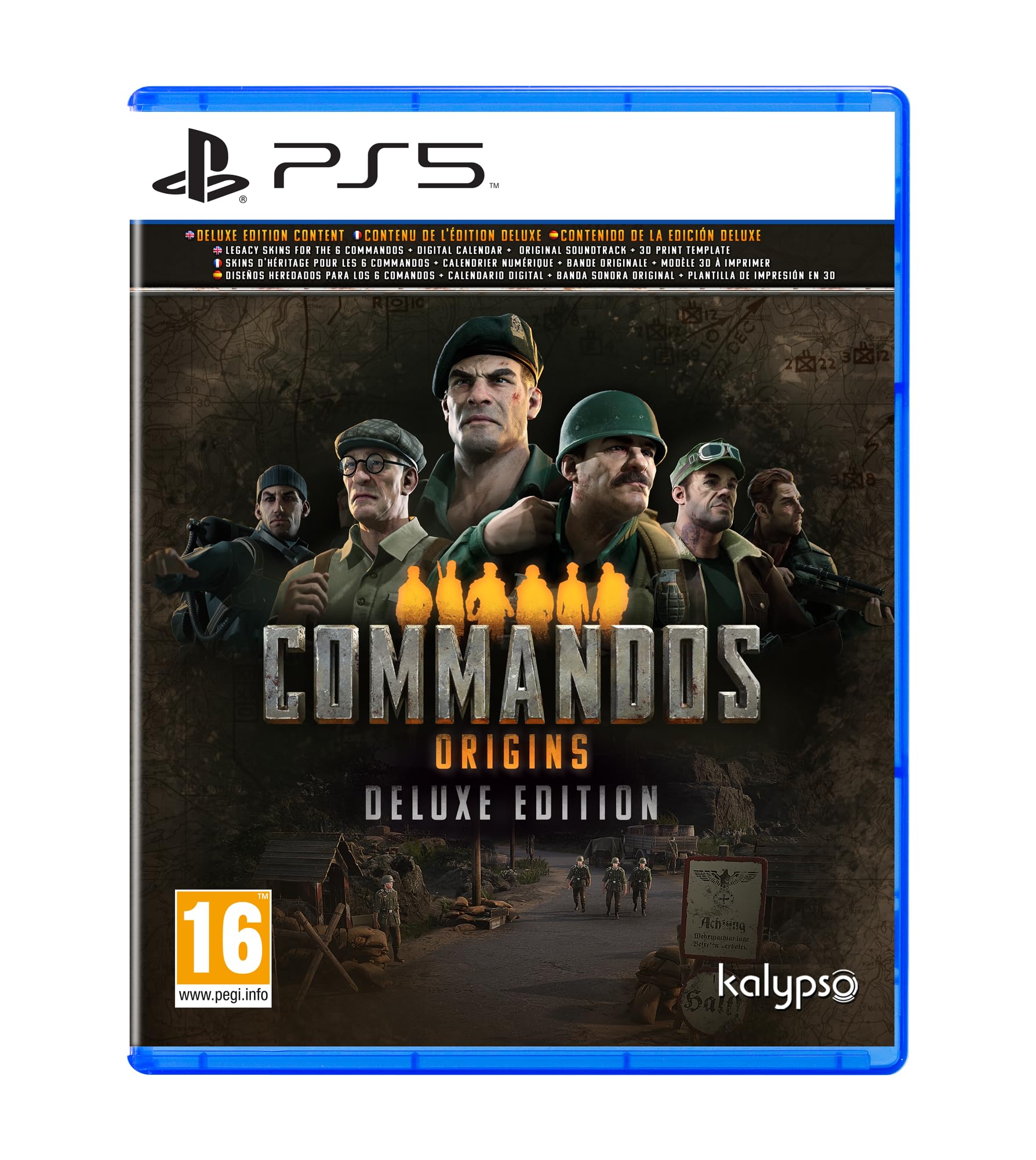 COMMANDOS: ORIGINS DELUXE EDITION PS5