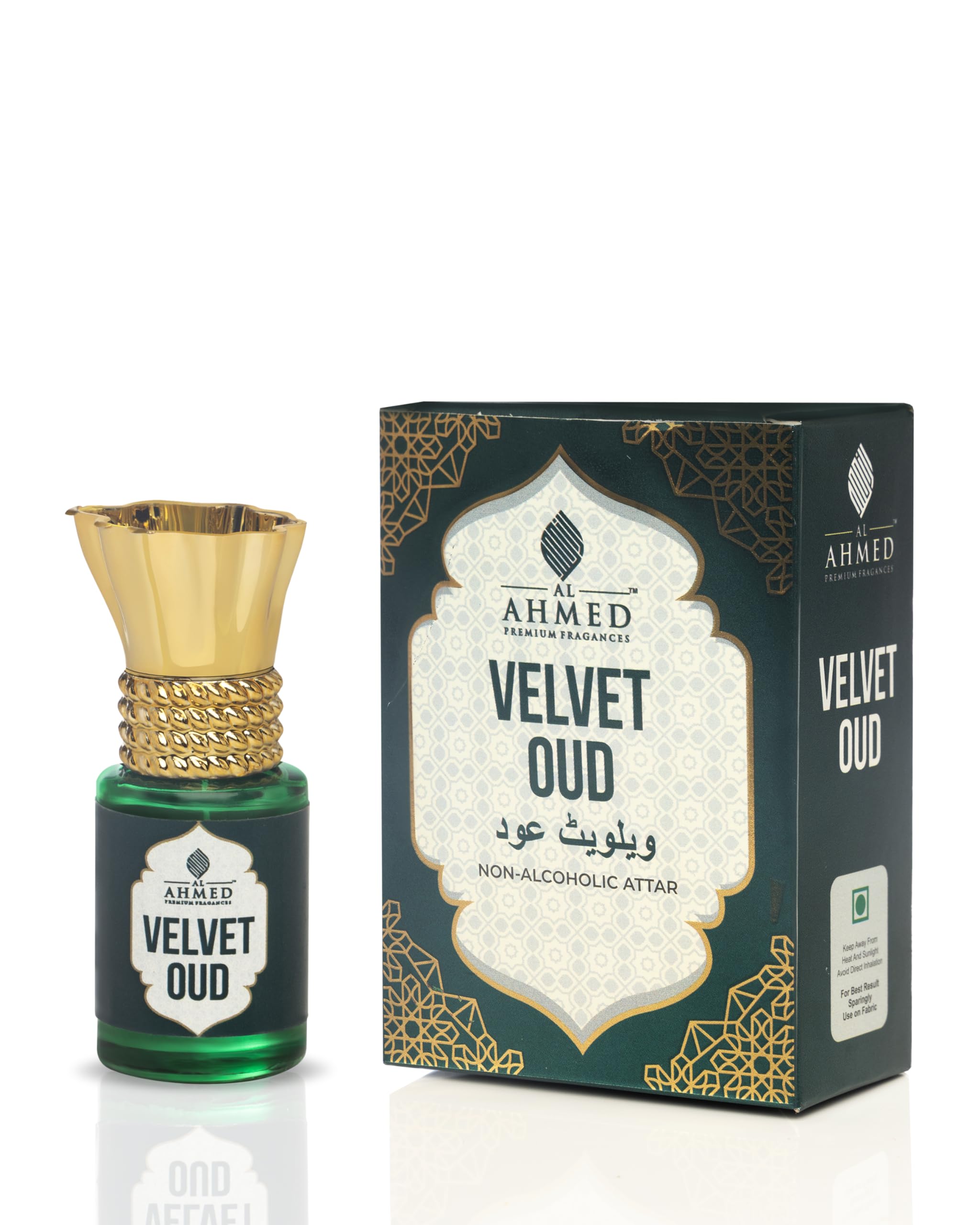 Al Ahmed Velvet Oudh Attar Roll On Perfume Long Lasting
