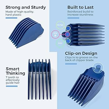 Clipquik Premium XL Clipper Guards, Strong & Sturdy 2,5 Clipquik Premium XL Clipper Guards, Strong & Sturdy 2,5