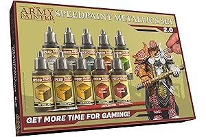 The Army Painter Speedpaint Metallics Mega Set 2.0