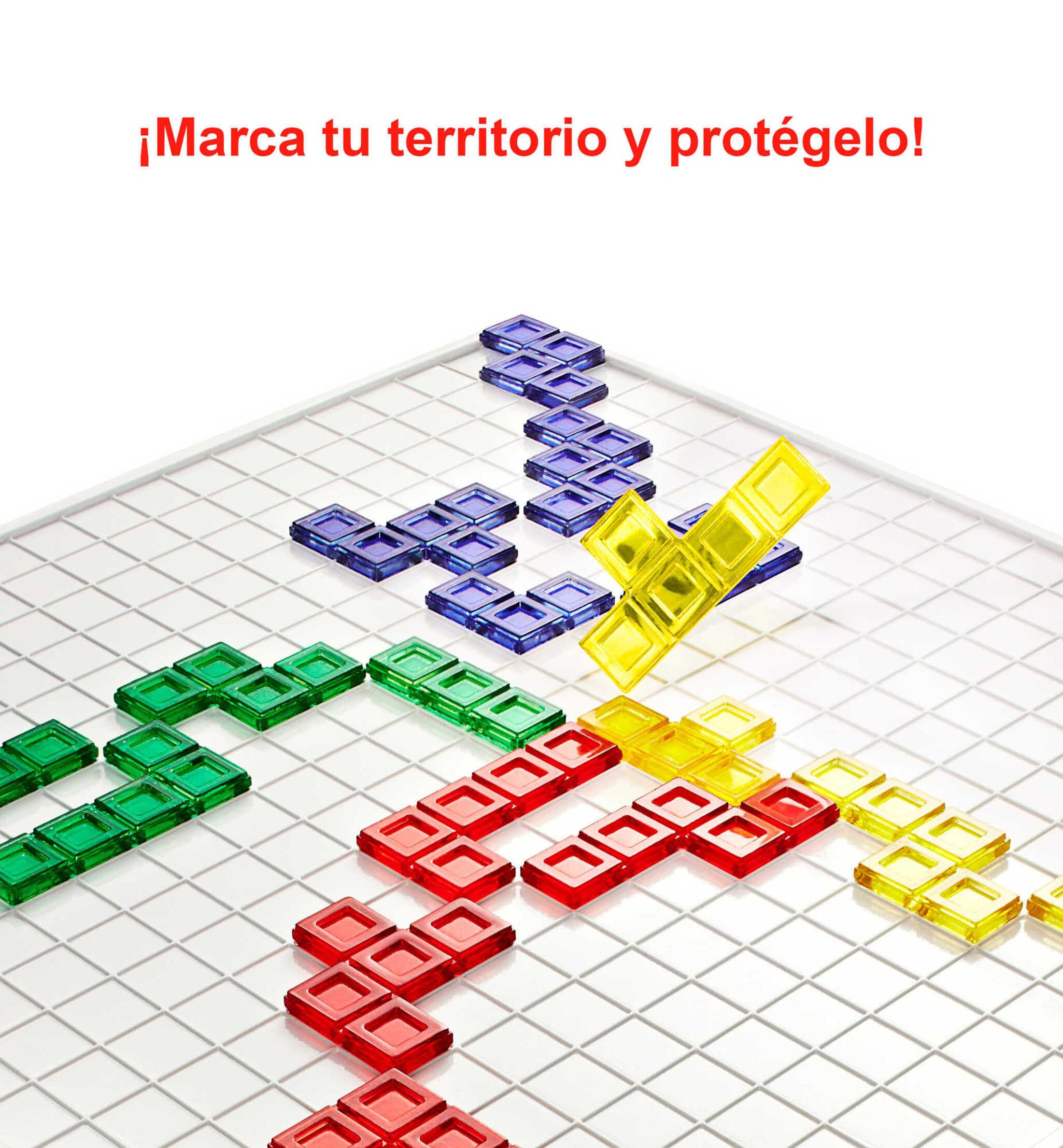 Mattel Games - Juego de Mesa Blokus - Fácil de Aprender - 21 Piezas de Color por Jugador - Entretenido - Estrategia y Desafíos - para Toda la Familia - BJV44