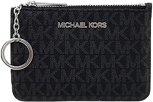 Jet Set Travel Small Top Zip Coin Pouch with ID Holder