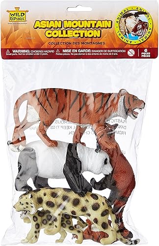 Miniatura 1 de WILD REPUBLIC Bolsa de plástico de montaña asiática regalos para niños juguetes educativos 6 piezas