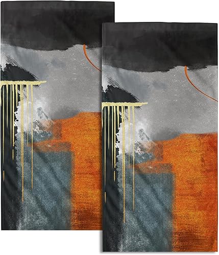 Vista 36 de Toallas de mano en blanco y negro – Toallas clásicas a rayas blancas y negras, toallas de baño modernas y sencillas, toallas de baño absorbentes