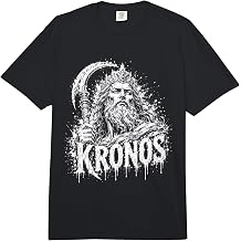 Kronos Greek Titan Dark Mythology Scythe Lord Comfort Colors Adult Heavyweight T-Shirt