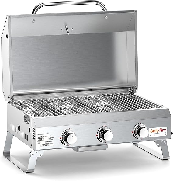 Nexgrill 2 burner stainless steel table top gas barbecue costco uk