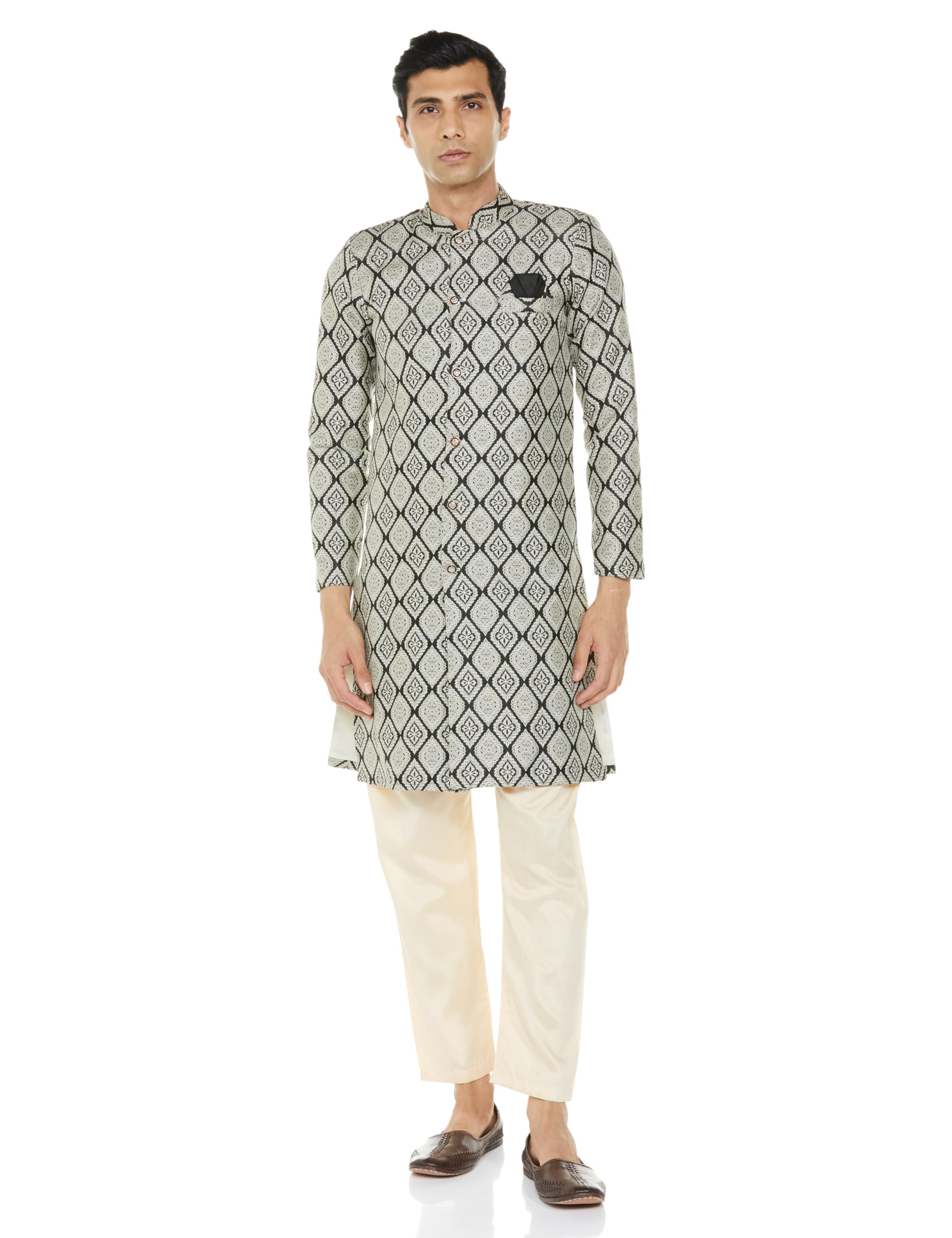 Mens Indo Western Sherwani Set