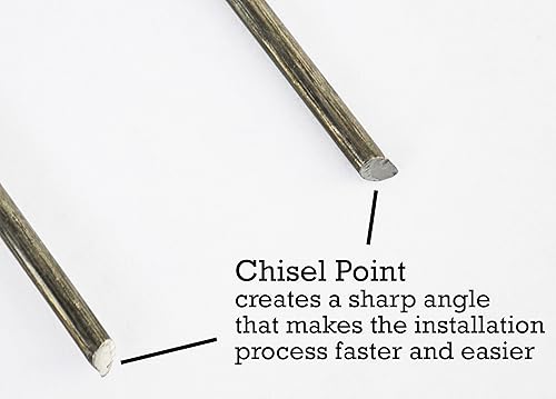 Miniatura 3 de Sandbaggy Grapas de paisaje de calibre 8 de 12 pulgadas  La grapa de paisajismo más larga y fuerte de Tienda (100 grapas)