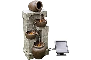 Teamson Home Battery Operated Outdoor Fountain