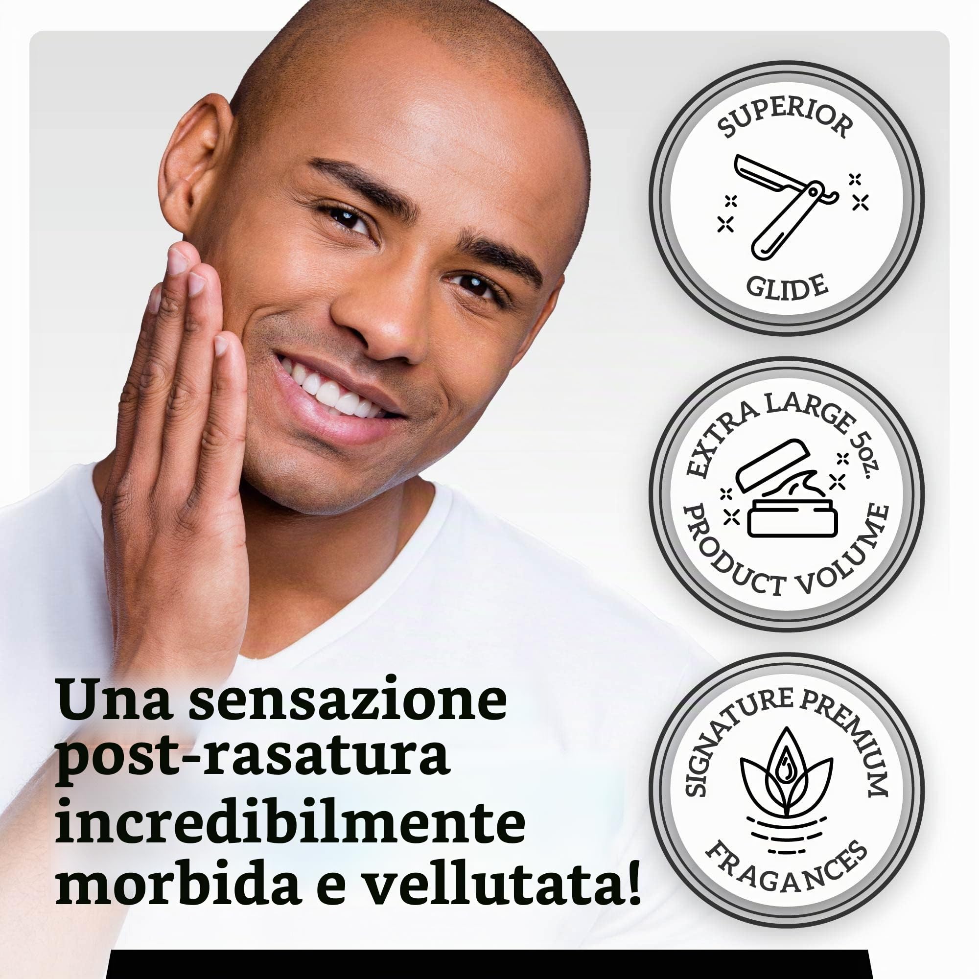 Fine SAPONE DA BARBA BARBER BLUE 21 ST CENTURY
