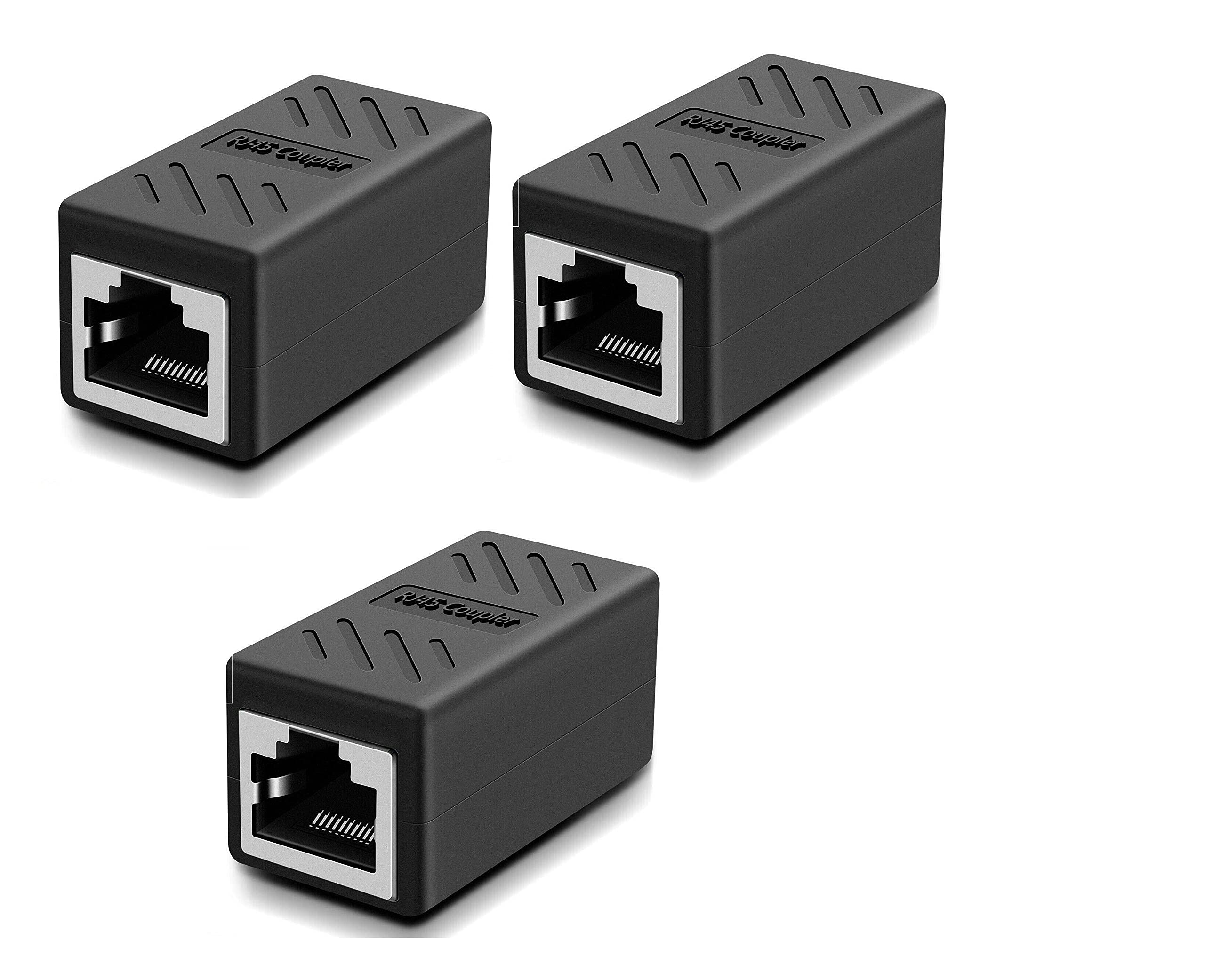 RIVER FOX® RJ45 Inline Coupler Cat7/Cat6/Cat5e Ethernet Network Cable Extender Connector ((PACK OF 3)) (B09HXT4NSY) Amazon Price History, Amazon Price Tracker