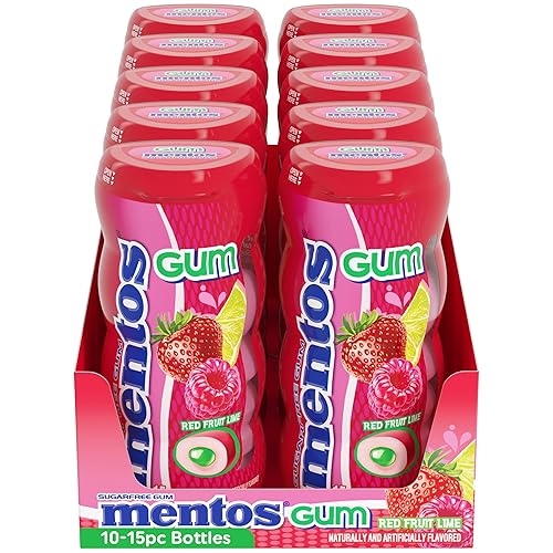 Miniatura 10 de Goma de mascar en envase de bolsillo 106onzas de Mentos paquete de 10