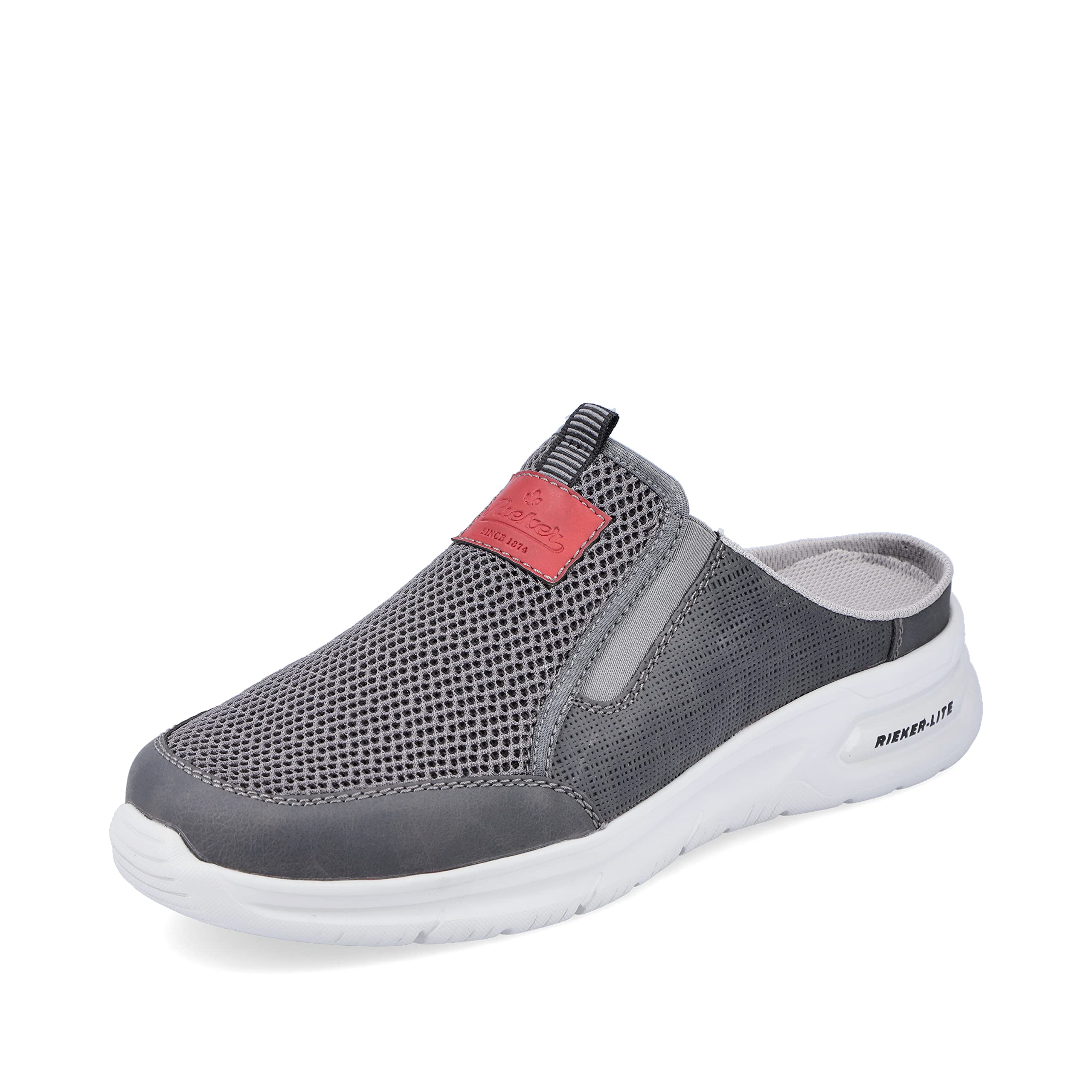 Rieker Men's B7390 Clogs, Grey, 42 EU