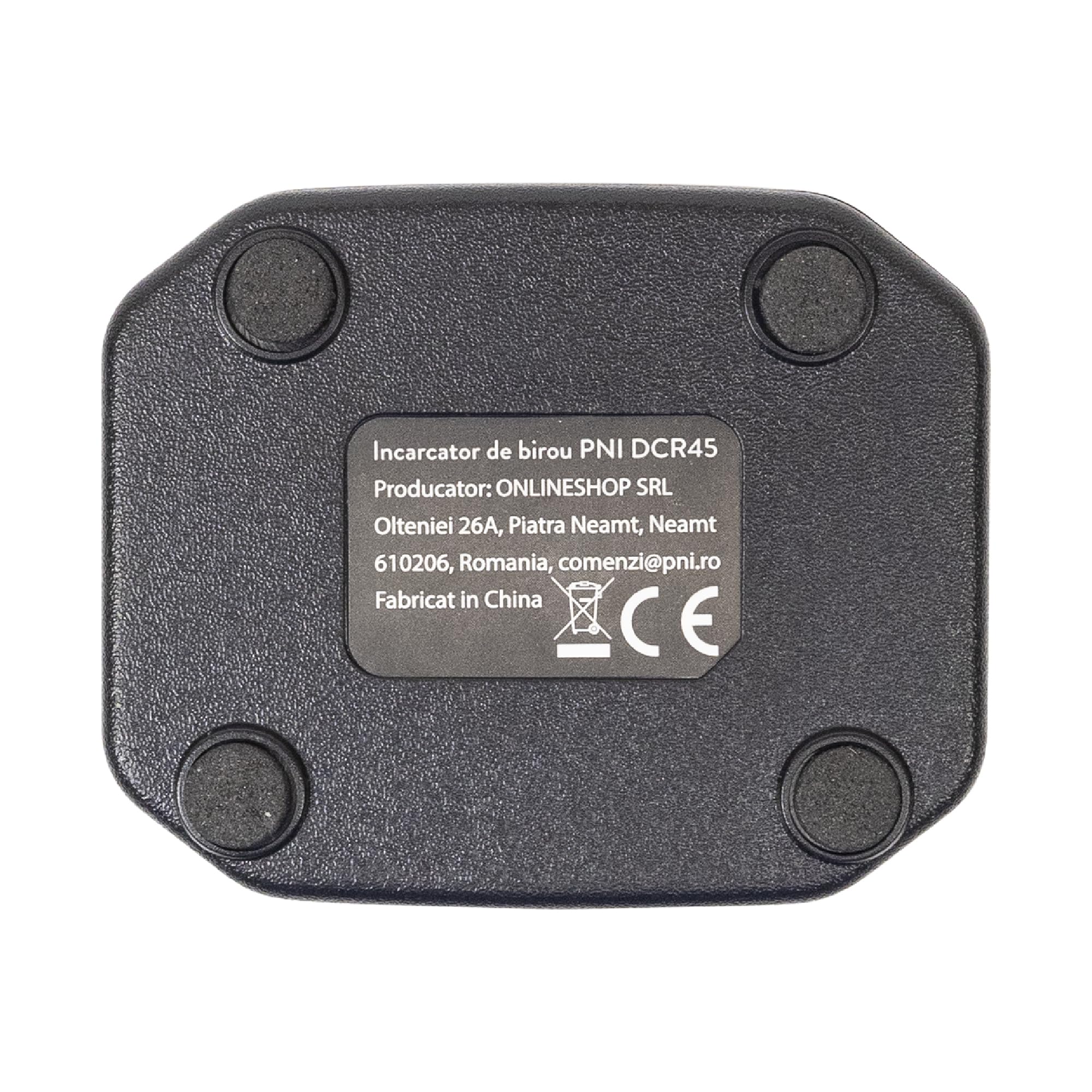 Kit de 2 Estaciones de Radio portátiles PNI PMR R45 Pro 446MHz, 0.5W, 99CH programable, 16 PMR, VOX, Tot, BCL, Scan, Roger Beep