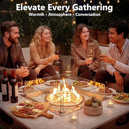 Vista 14 de GRISUN Válvula mezcladora de aire de propano de 1/2 pulgada para hogueras – Válvula mezcladora de aire de alta capacidad de 150,000 BTU Propano