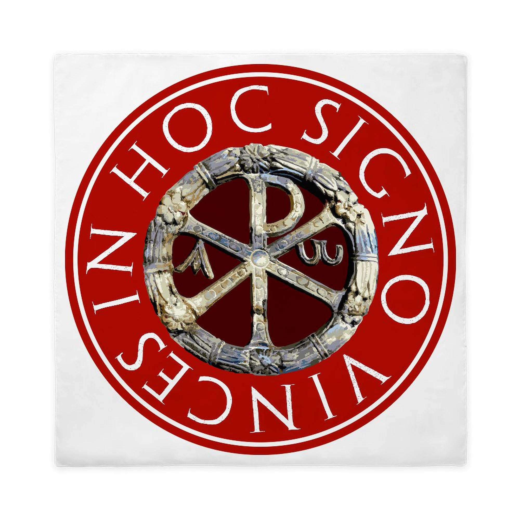 CafePress Chi Rho Queen Duvet Cover, Printed Comforter Cover, Unique Bedding