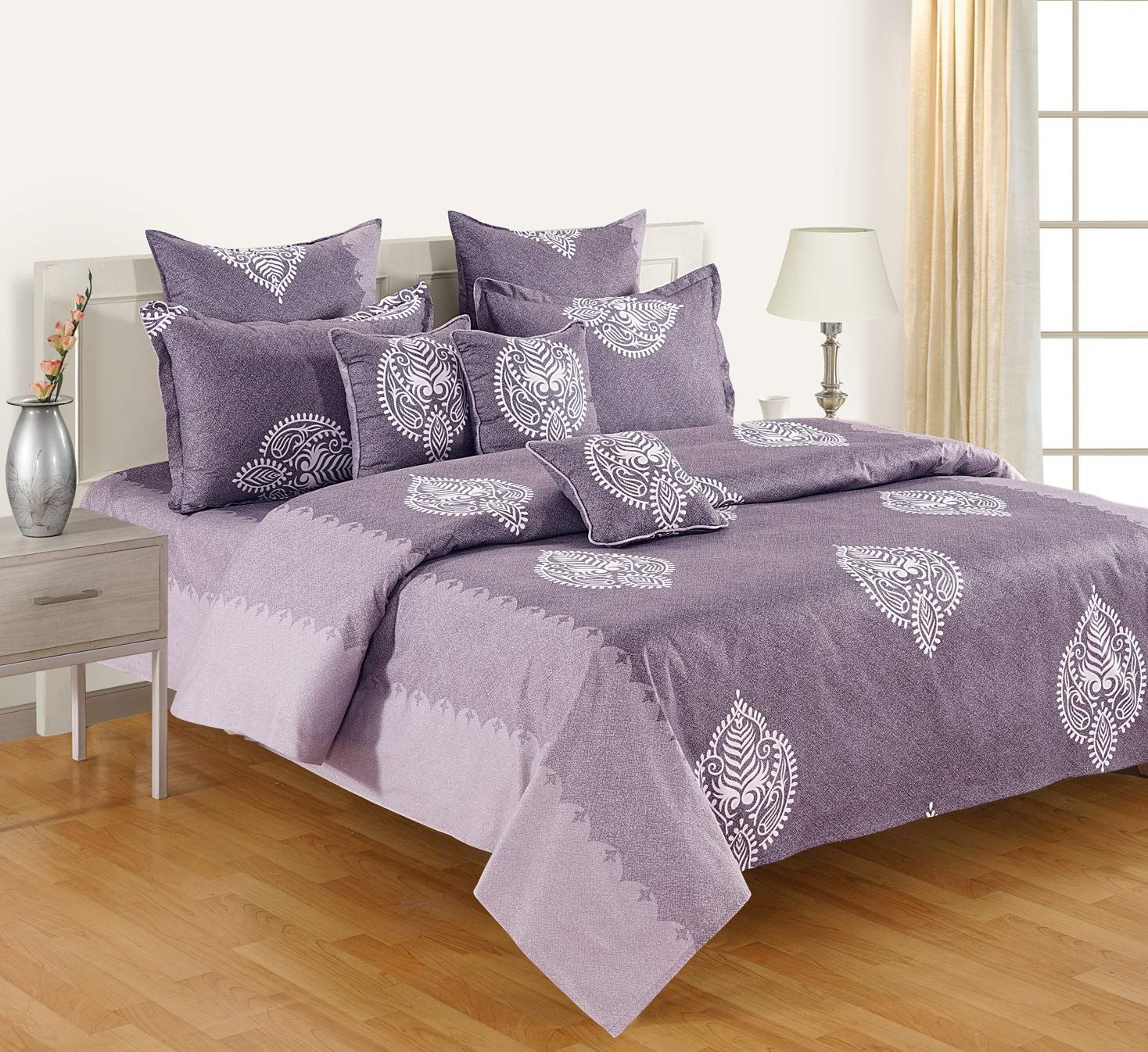 Swayam Light Blue Colour Ethnic Single AC Comfortor