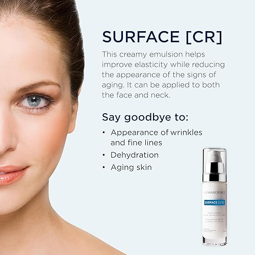 Miniatura 3 de ALPHASCIENCE SURFACE CR - Crema facial hidratante y tensora - Mejora la elasticidad y ayuda a reducir la aparición de signos de envejecimiento -