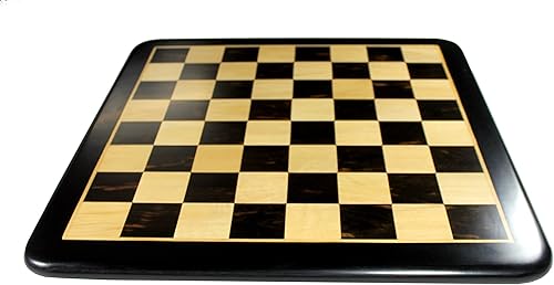 Miniatura 3 de Tablero de juego de ajedrez de madera de palisandro coleccionable sin piezas, piezas de ajedrez de madera y latón adecuadas disponibles por separado