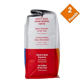 Klatch Coffee Decaf House Blend Medium-Dark Roast, 2 Pounds, Whole Bean