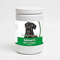 Vista 211 de Healthy Breeds Golden Retriever - Aceite de salmón masticable suave, 90