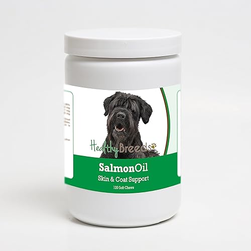 Miniatura 211 de Healthy Breeds Golden Retriever - Aceite de salmón masticable suave, 90