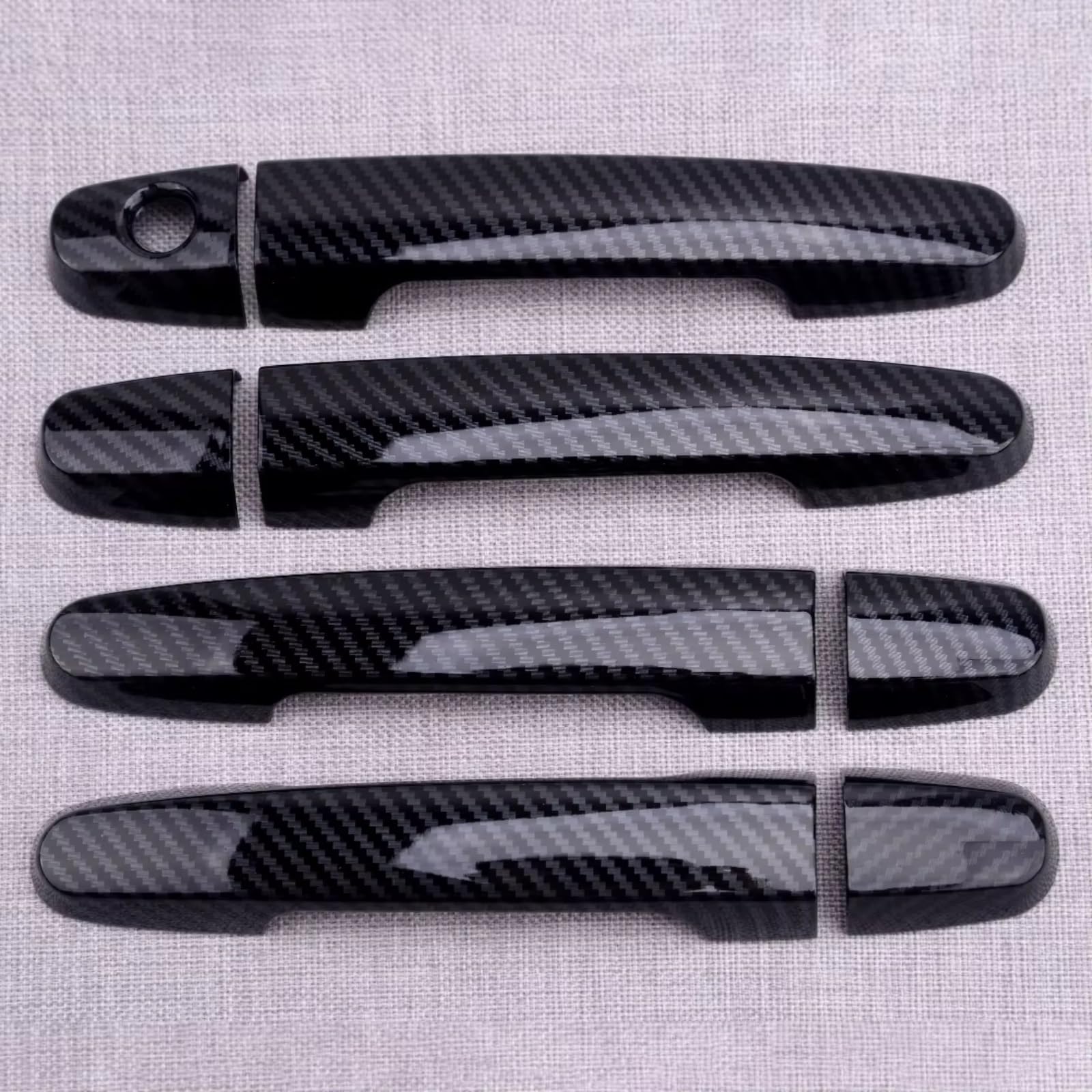 Qdzvalumv One Color Car Door Handles Cover Shell Compatible With Toyota For Camry 2002-2006 For Corolla 2003-2011 Car Door Handle Cover Trim Protector Set