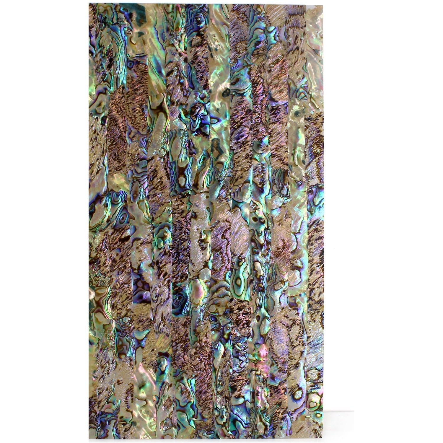 Natural Shell Veneer Sheet, 24 x 14 cm, 0.2 mm for Inlay, New Zealand AB