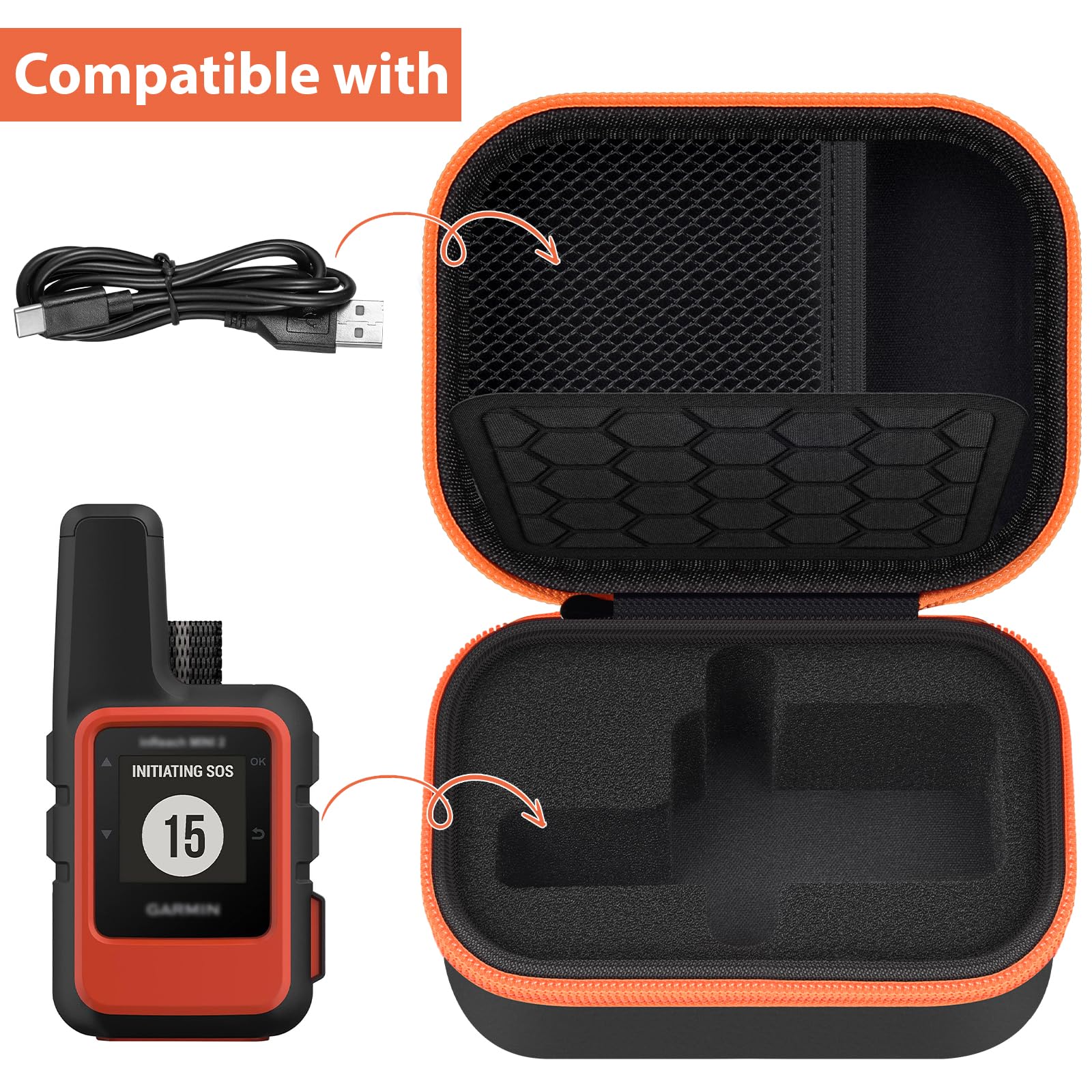GARMIN inReach Mini 3 Plus Comunicador satelital SOS compacto con mensajería de