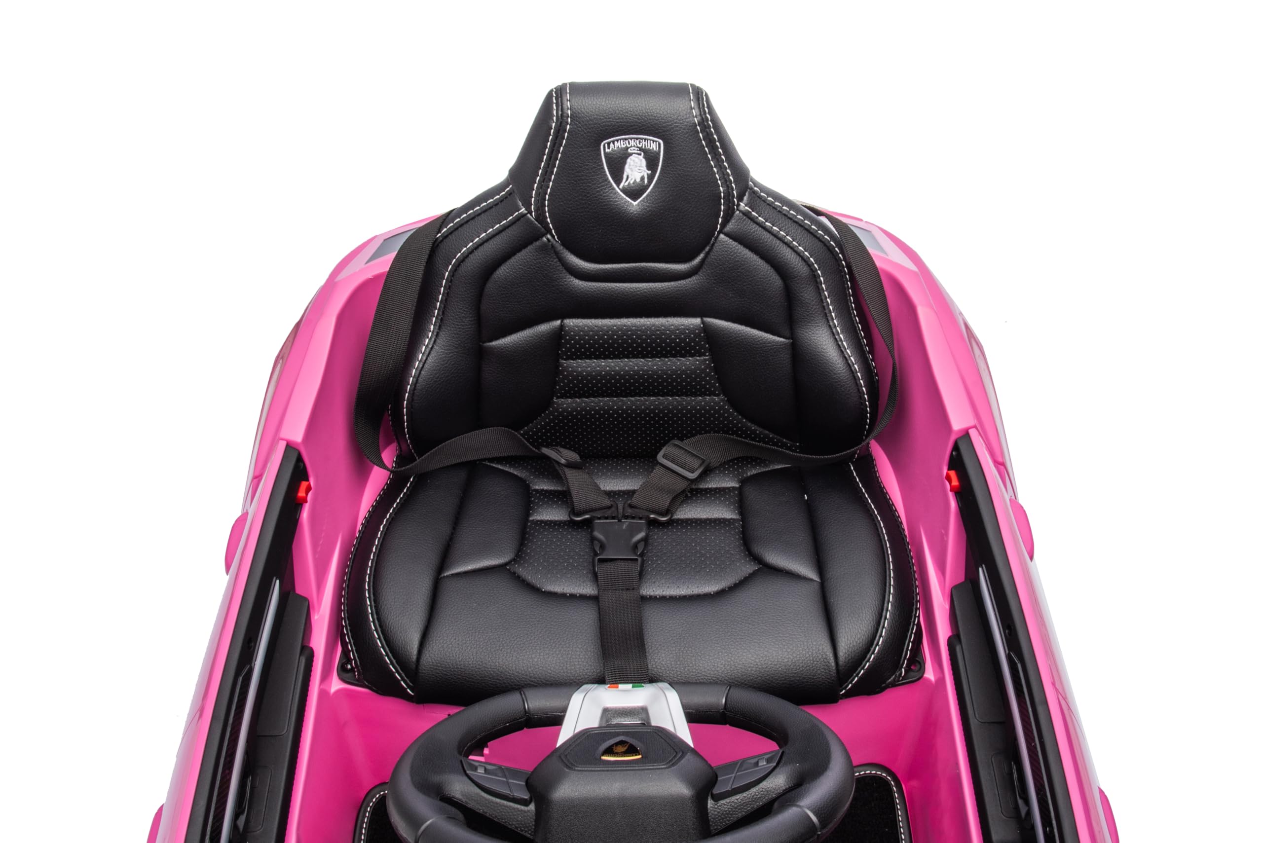 FINOOS Coche Eléctrico para niños Lambo Urus 12V con Control Remoto 1-4 Años Rosa