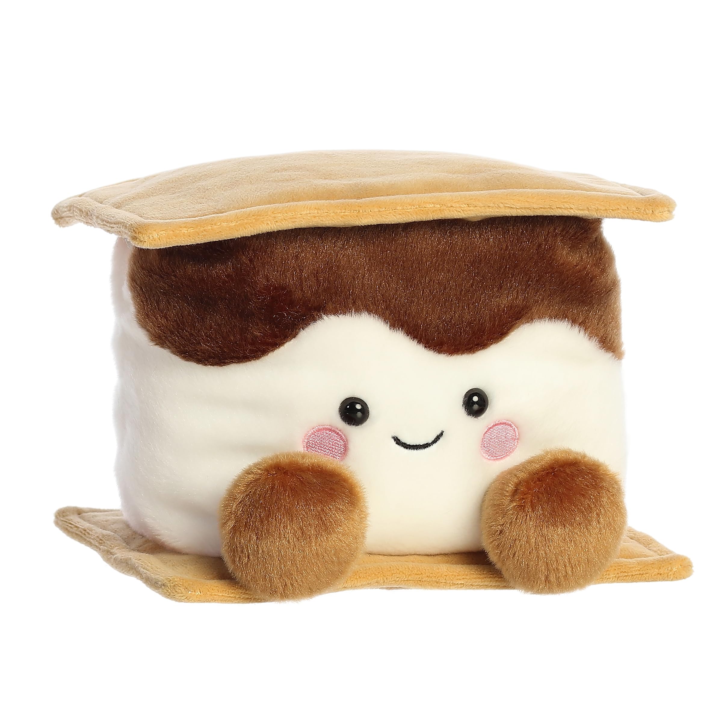Aurora® Adorable Palm Pals™ Party Sized Toastee S'More™ Stuffed Animal - Fun Collectible Plush for Kids and Adult Collectors - Perfect for Decorating