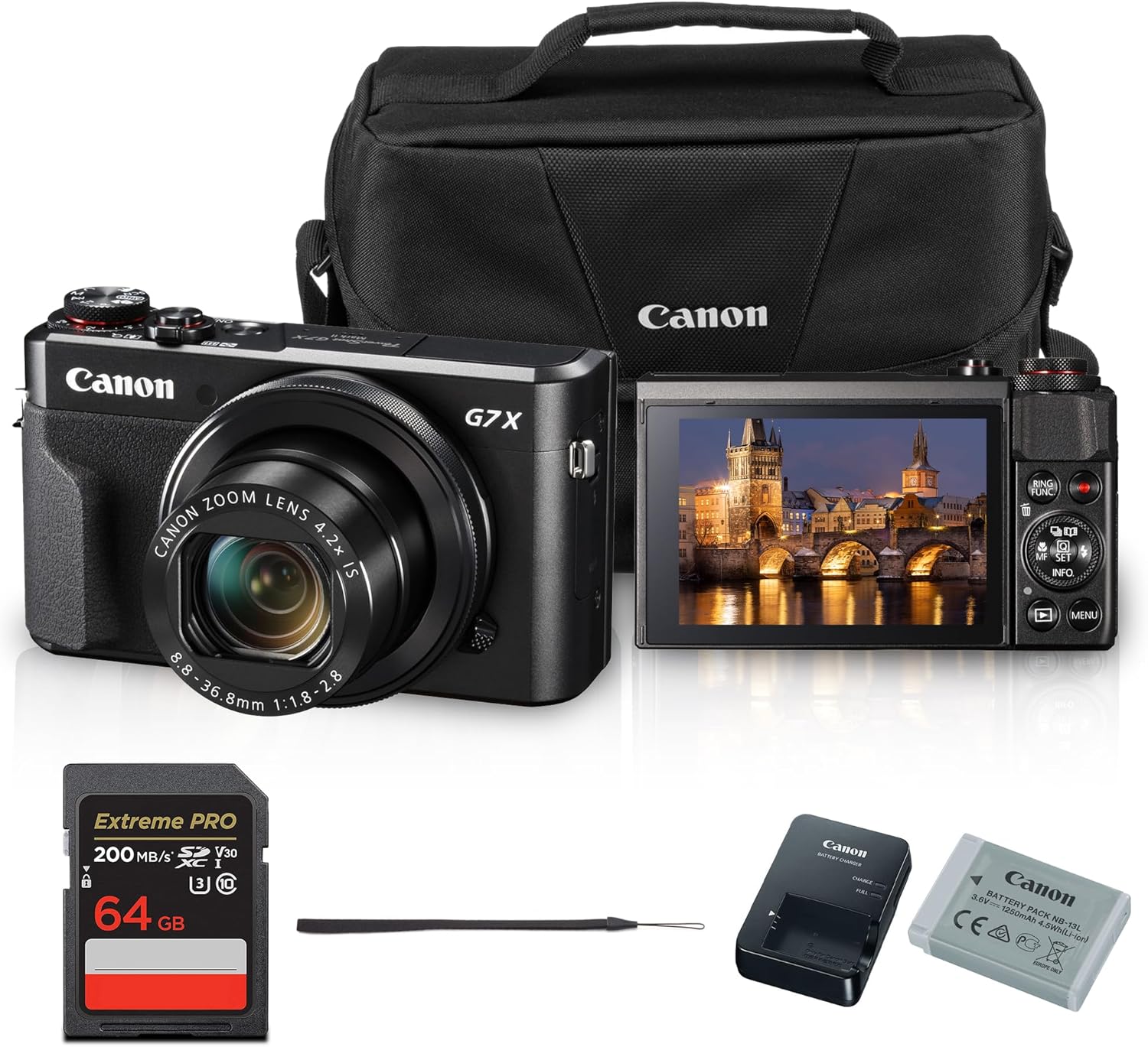 Canon G7X 　★動作正常　★ジャンク扱い 　★即購入可 Amazon | Canon PowerShot G7 X Mark II Digital Camera (Black) with