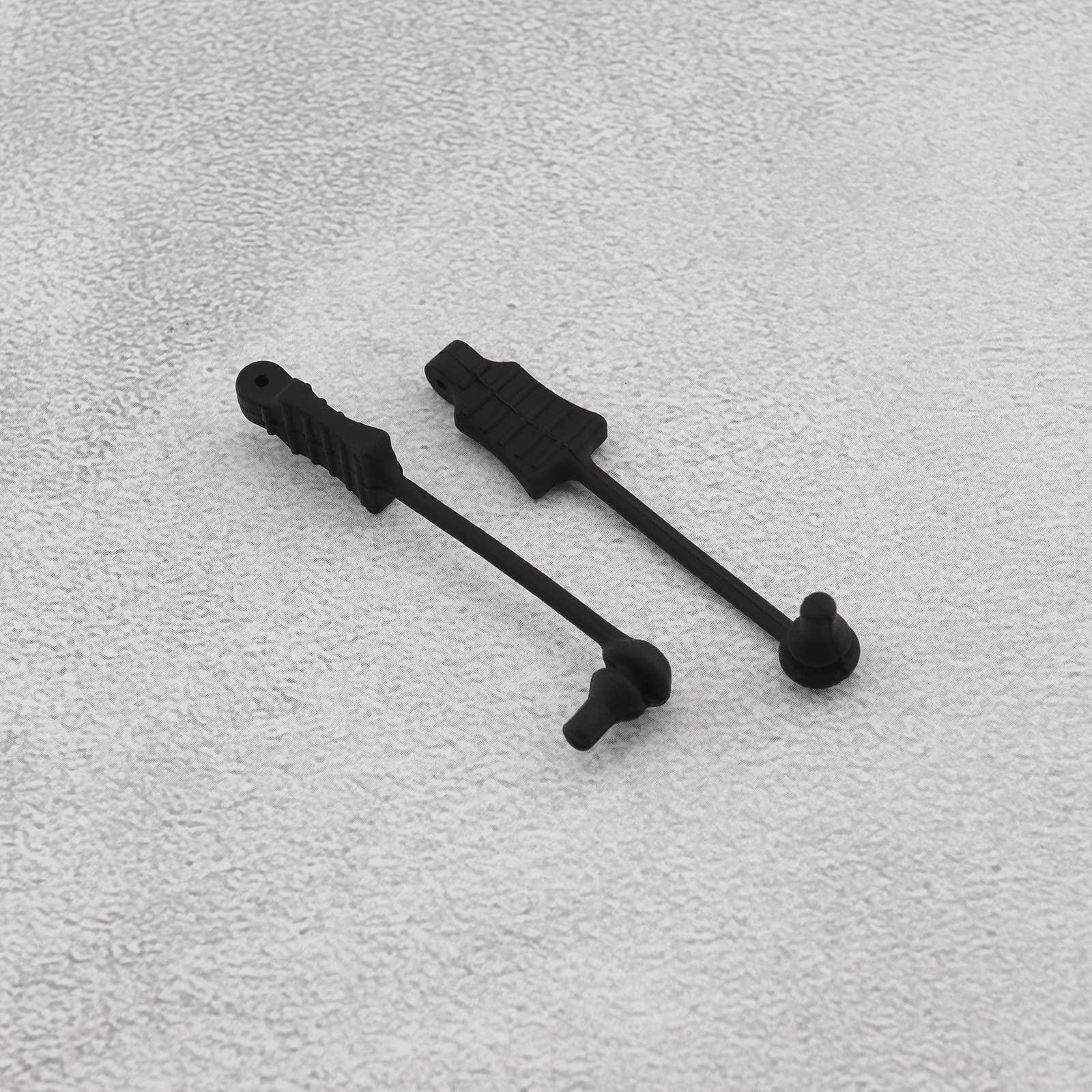 EMSea 8 Set Clips de Carrosserie RC Bent Springy R Pins Corps Clip Accessoires de Clips de Carrosserie Compatible avec 1/8 1/10 RC Modèle de Voiture en Plastique et Métal