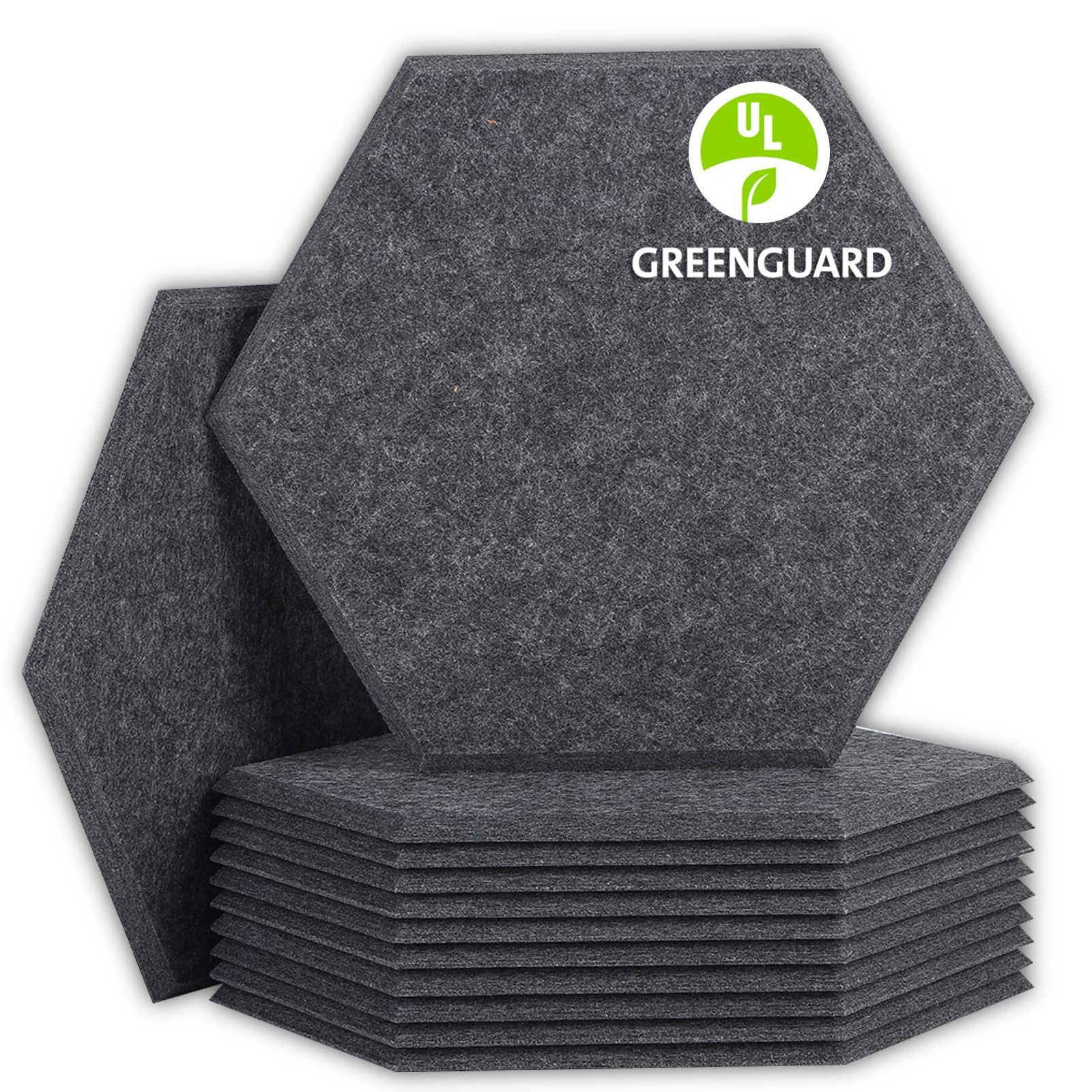 Buy BUBOS 6 Pack Hexagon Acoustic Panels Soundproof Wall Panels,14 X 13 X 0.4Inches Sound