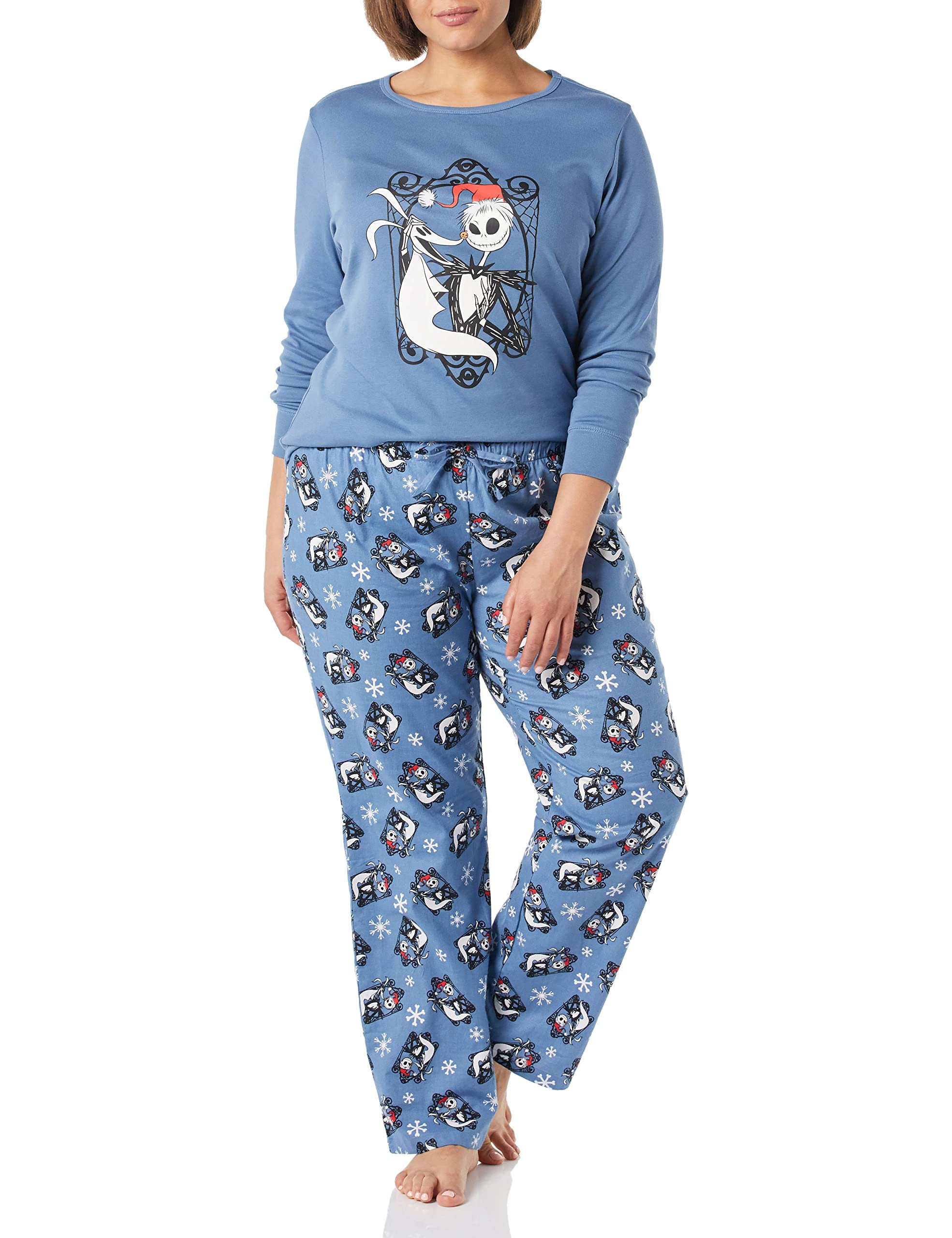 Amazon Essentials Disney | Marvel | Star Wars Set da Notte Pigiama in Flanella Donna