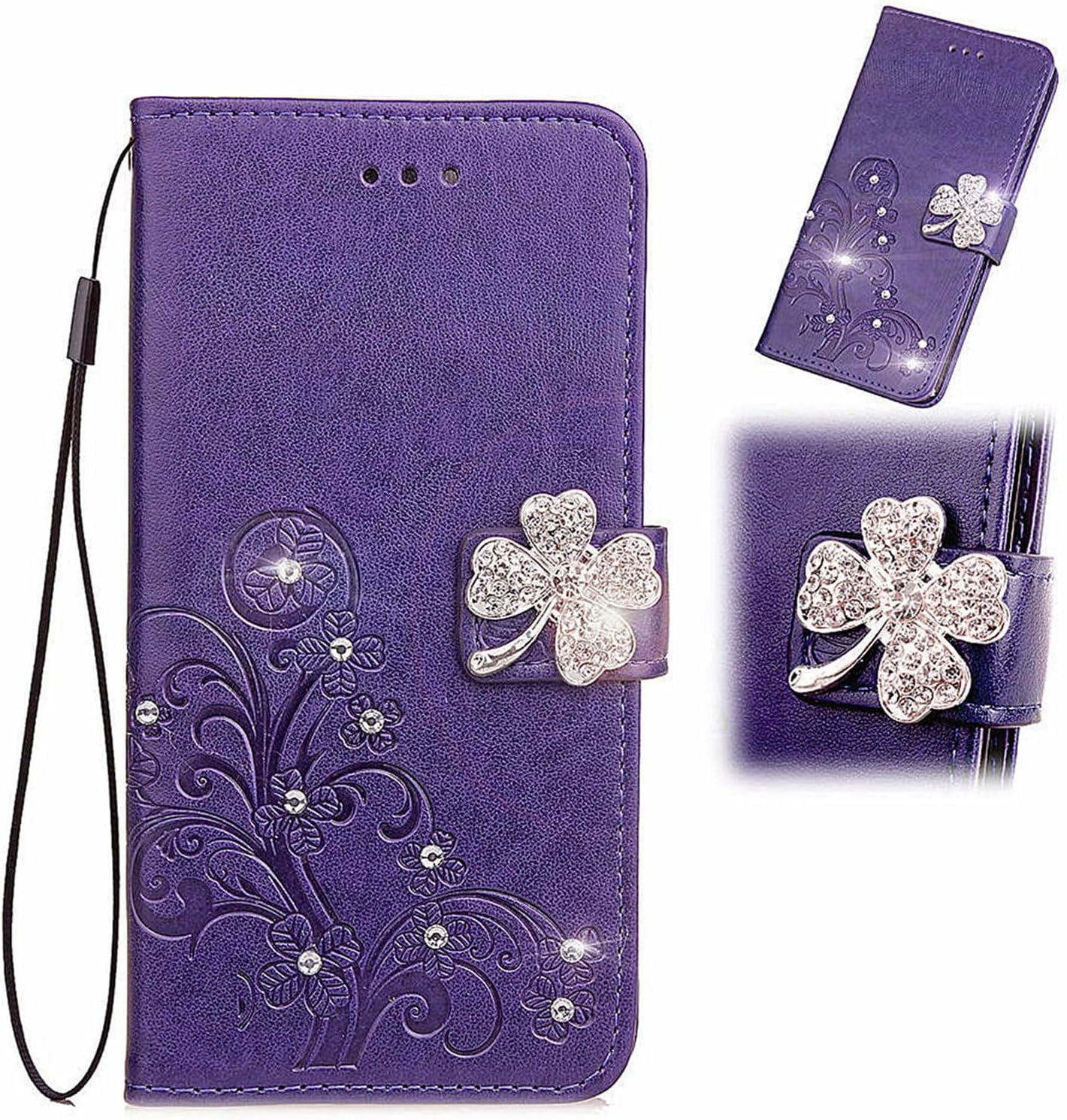 Applicable for MOTO G64 5G / G64Y 5G Case Folio Style Notebook Phone Protective Cover Multifunctional Phone Holster Wallet Phone Holder Bump Pattern Texture Durable Abrasion Resistant Phone Case