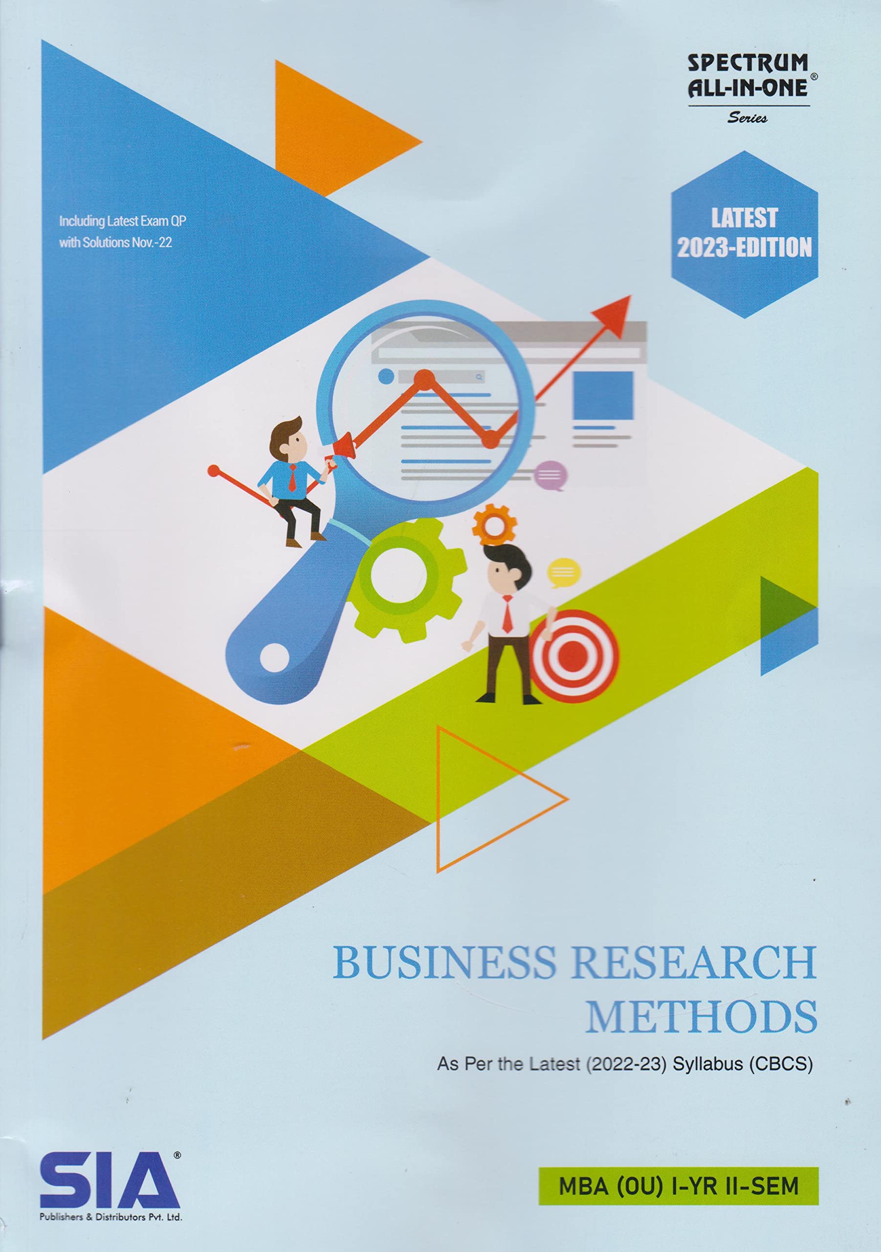 Business Research Methods MBA I-Year II-Sem OU As Per the Latest (2023-24) Syllabus (CBCS & AICTE) Latest 2025 Edition