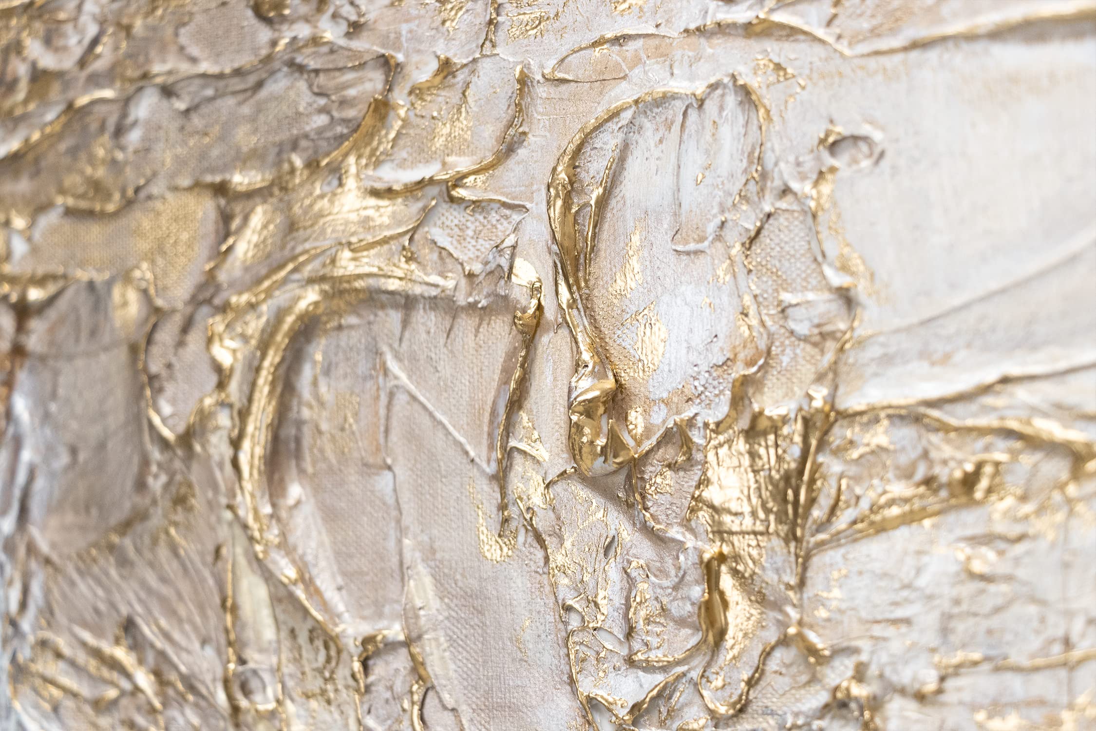 YS Tableau mural peint à la main Lueu | Peinture sur toile moderne pour la décoration intérieure Art Tableau peinture fait main | Peintures peintes à la main DL029 (200x100cm)