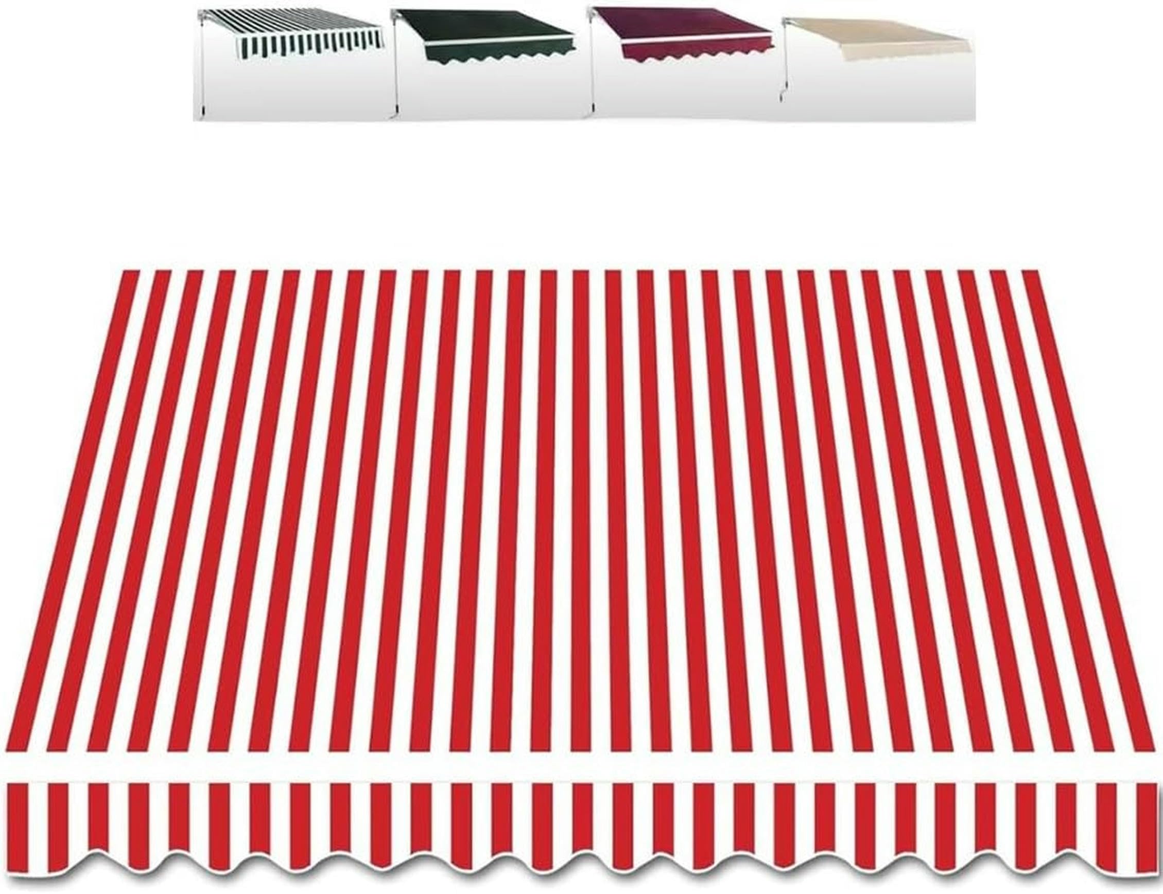 Tissu de rechange pour auvent rétractable en polyester imperméable