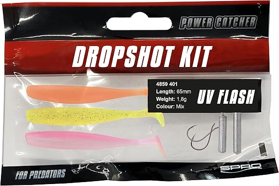 Spro Powercatcher Drop Shot Set UV Flash