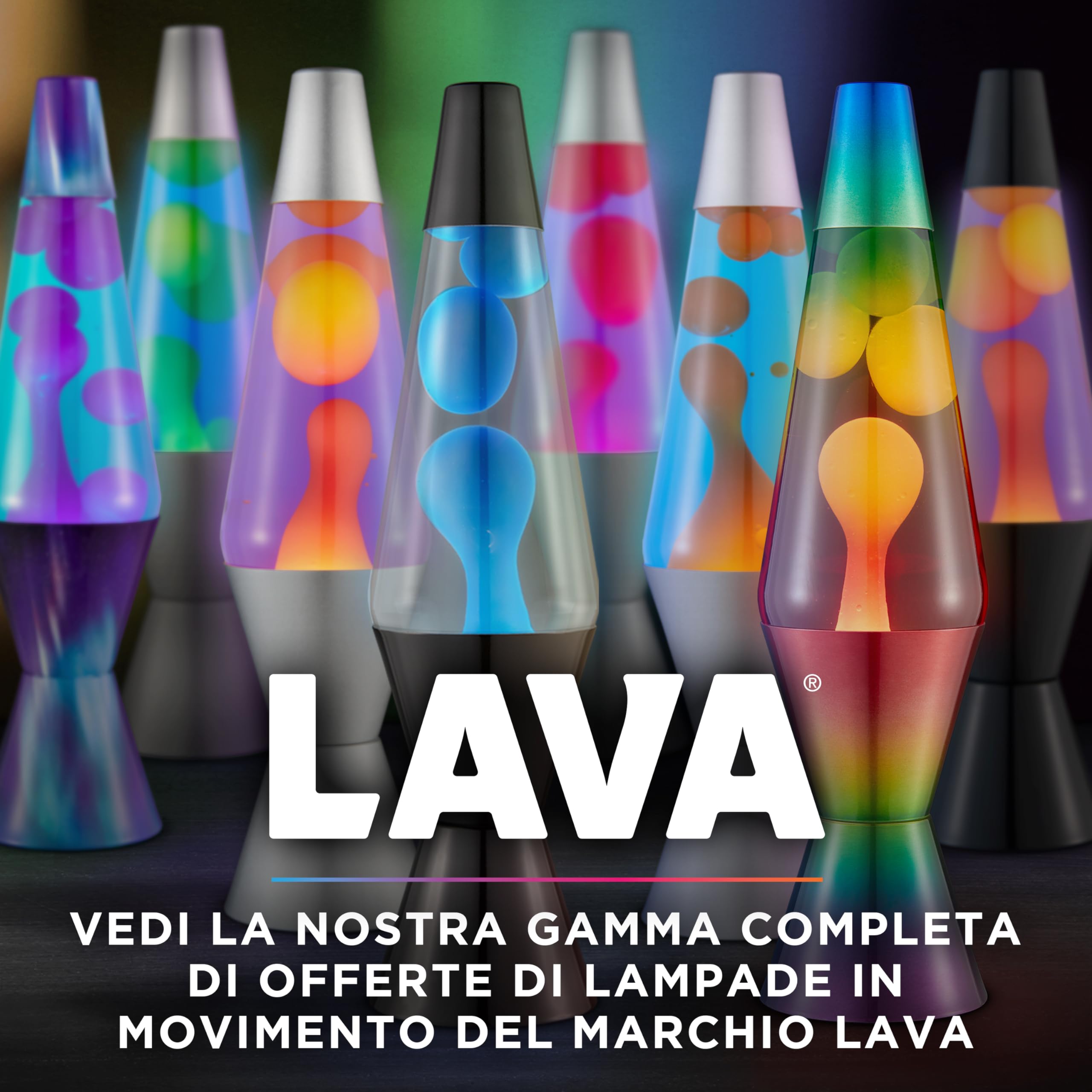 本物美品】LAVA LAMP 14.5インチ イエロー/パープル 【公式通販】
